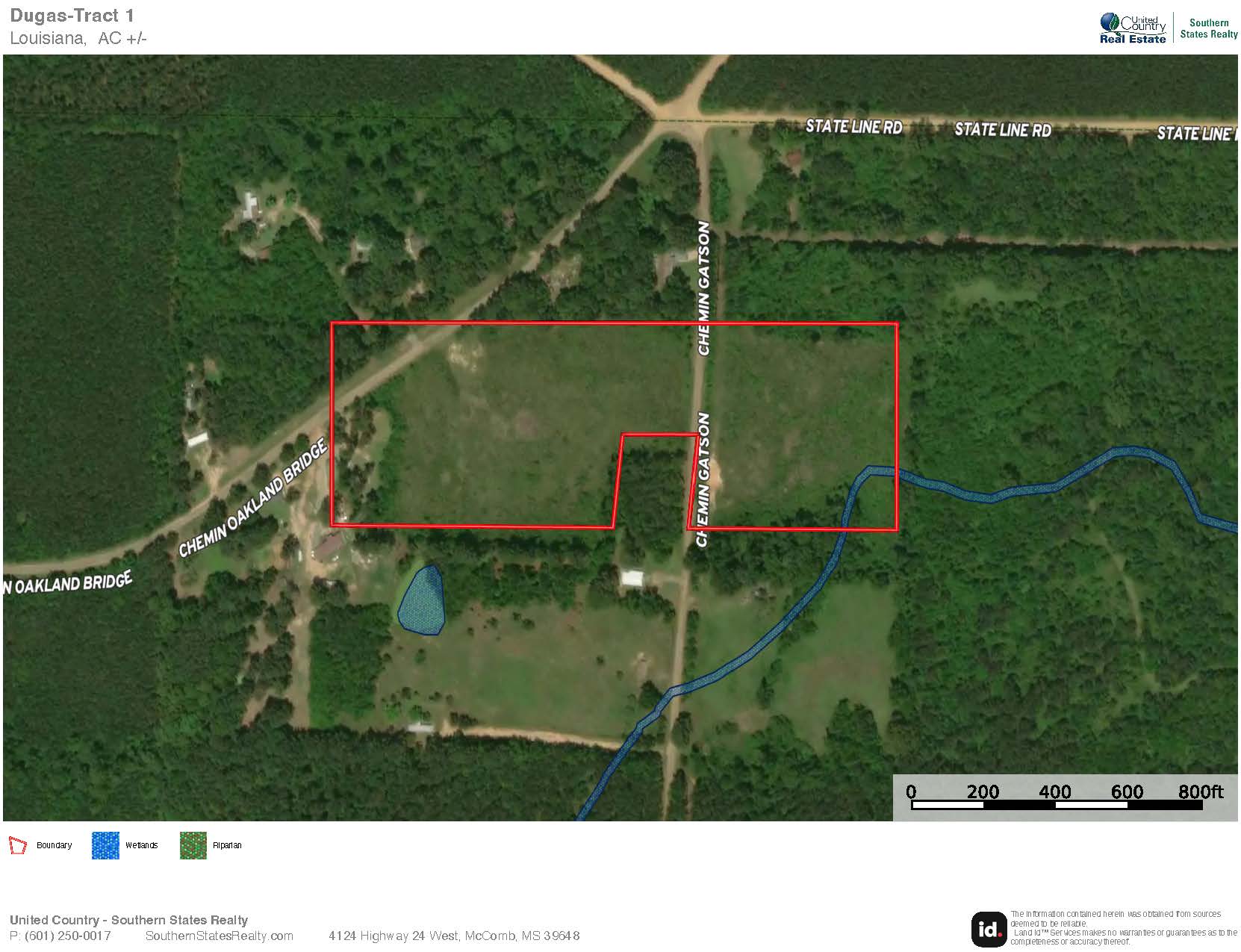 16 Acres Timberland for Sale in Union Parish – McBroom Tract