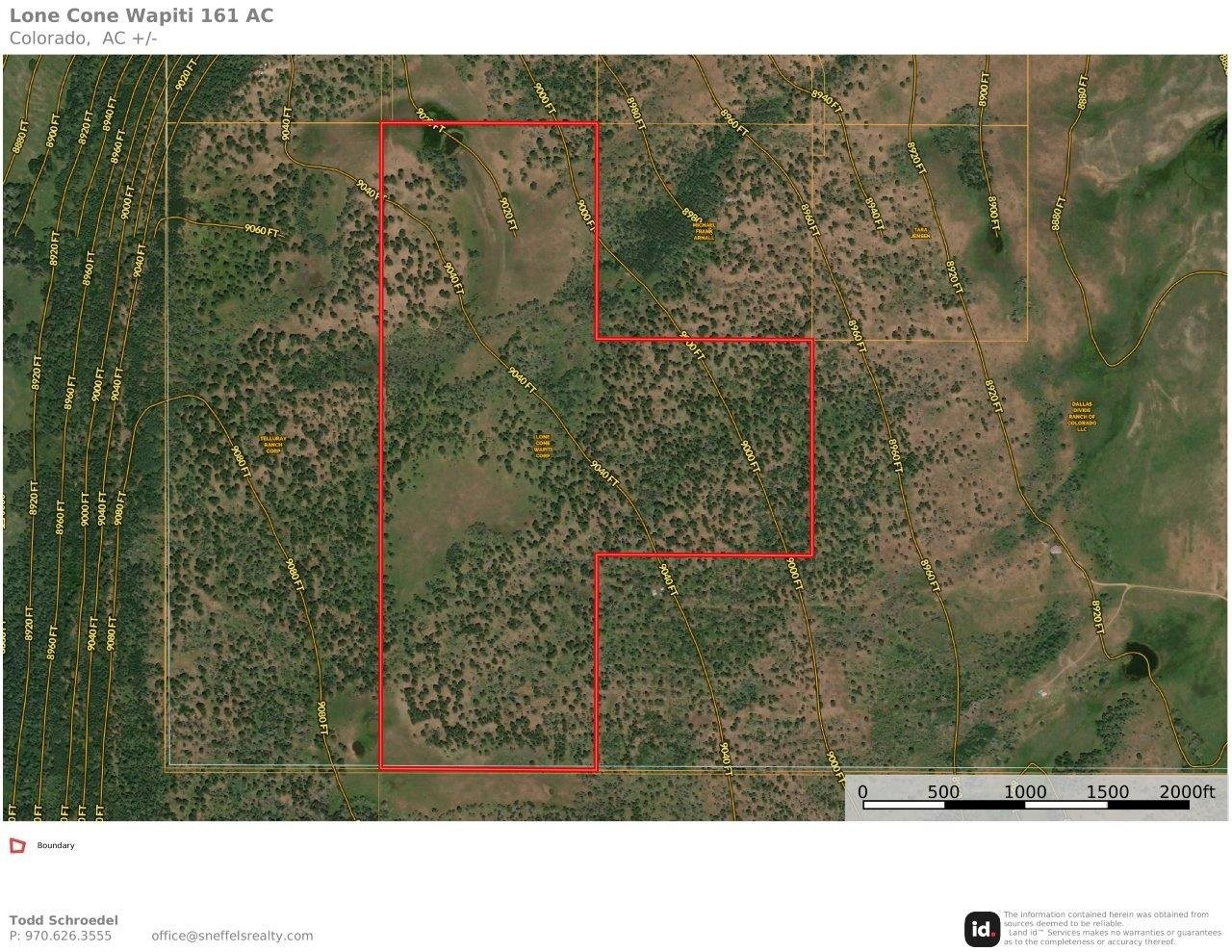 161 Acres San Juan Mountain Land for Sale in Placerville, CO