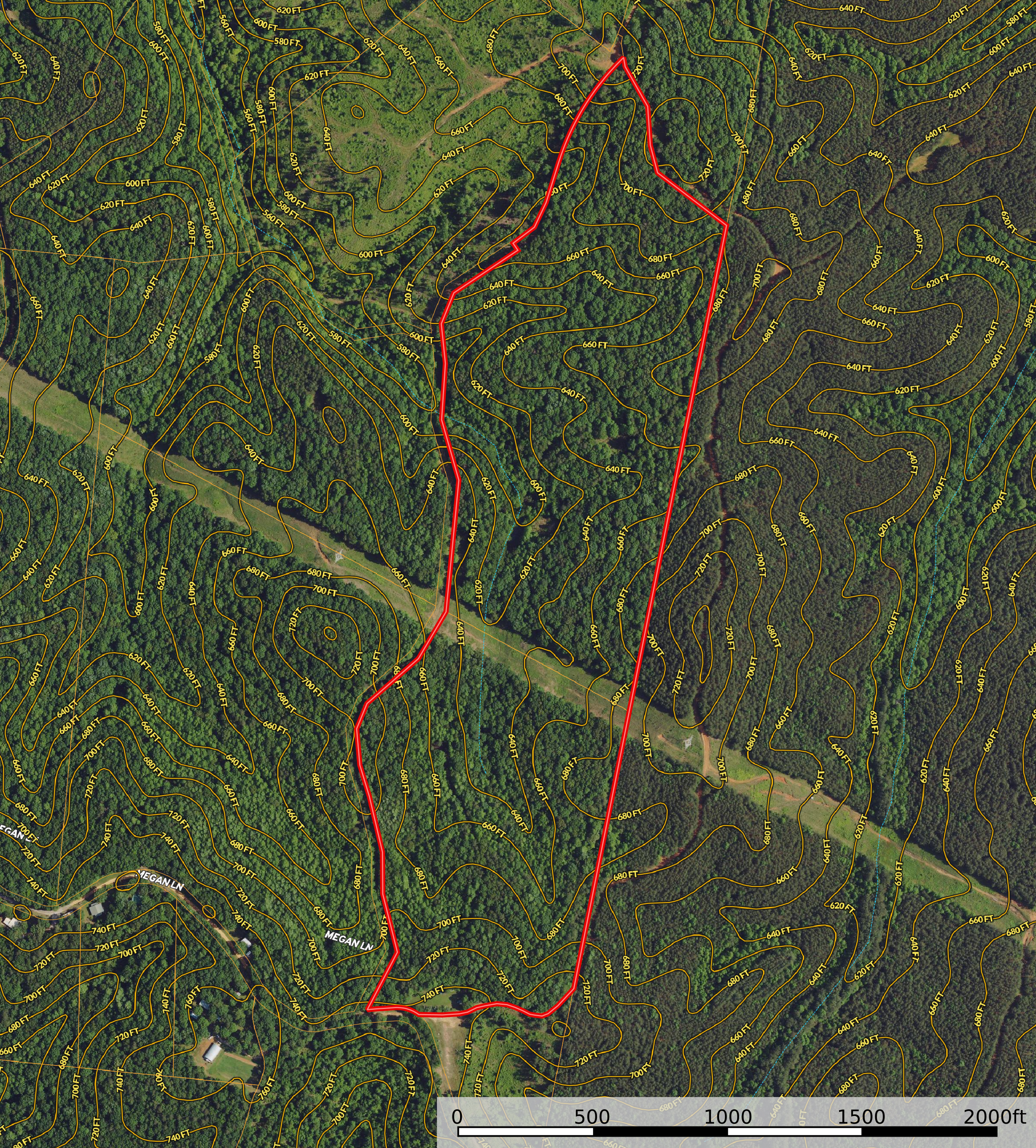 HUNTING CAMP FOR SALE IN TN. CABIN & STORAGE, 58 ACRES+/-