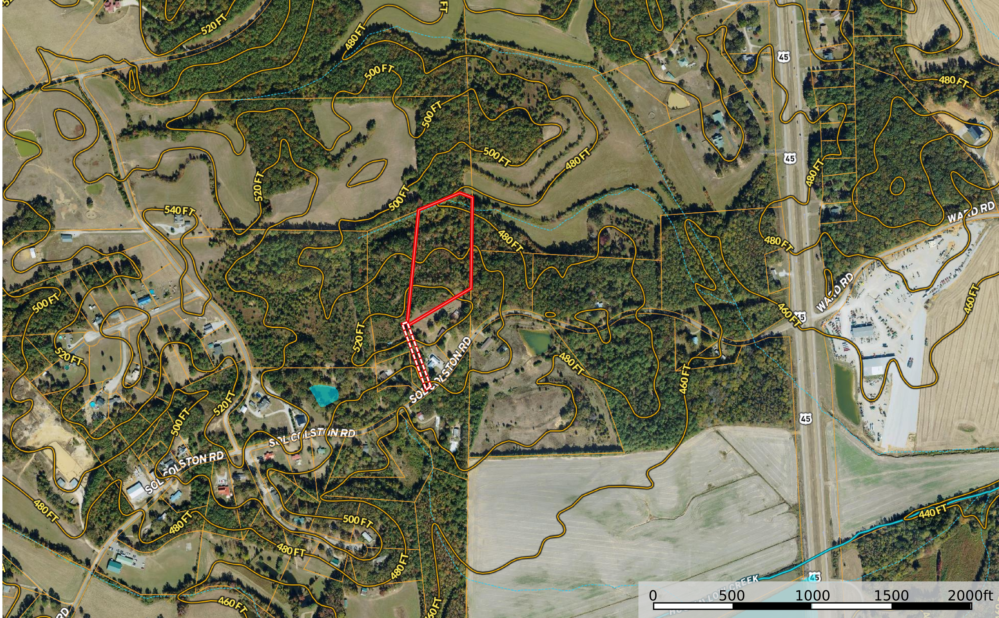 PRIVATE LAND FOR SALE IN TN TO BUILD ON – WOODED LAND WITH DEER & TURKEY HUNTING