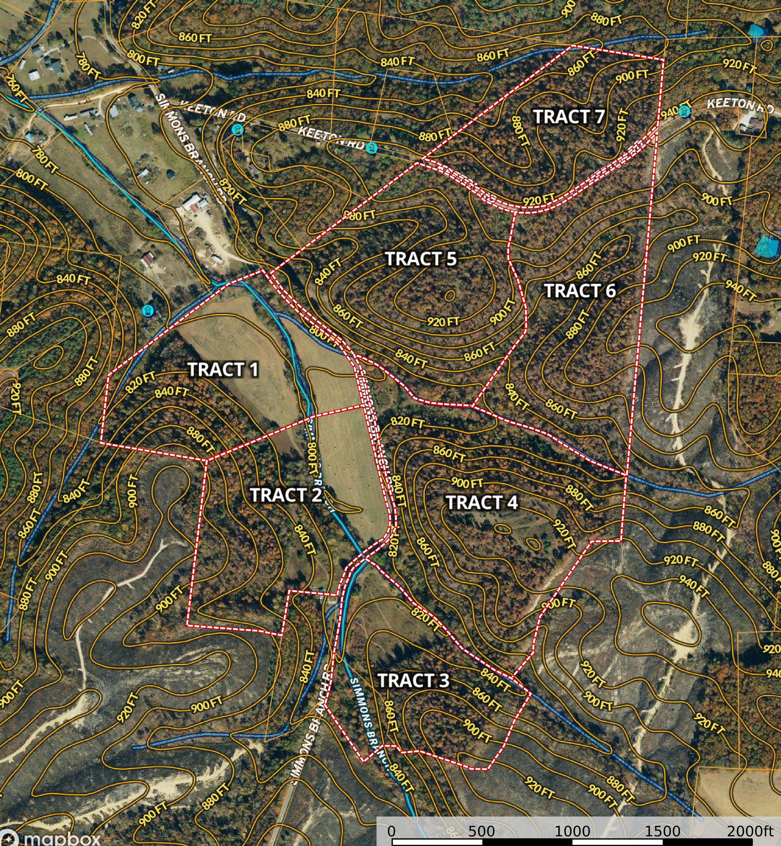 LAND FOR SALE IN TN, 25 AC+/-, HUNTING, WOODED LAND, CREEK