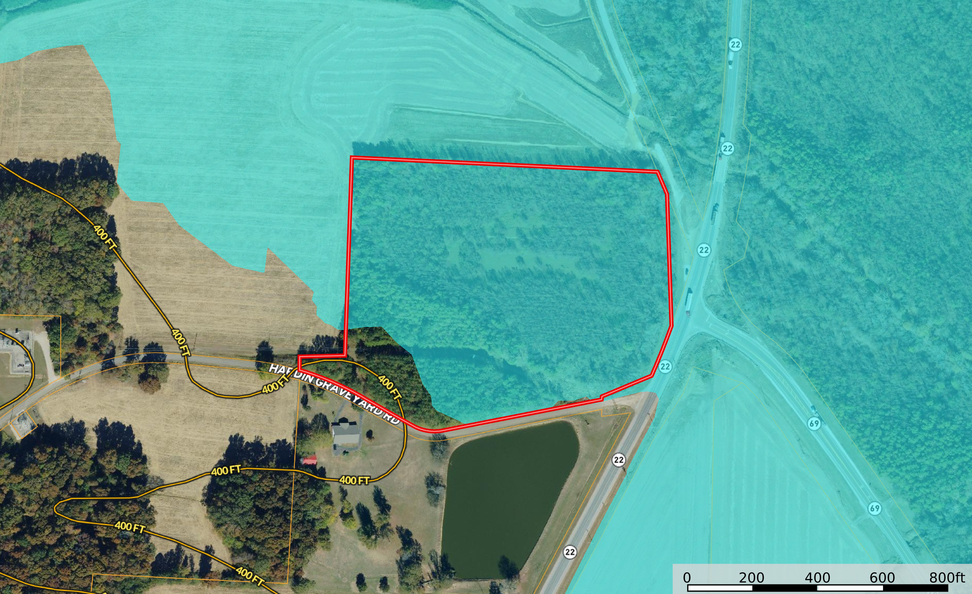 17 ACRES, WOODED, BUILDING SITE, CRP, HUNTING