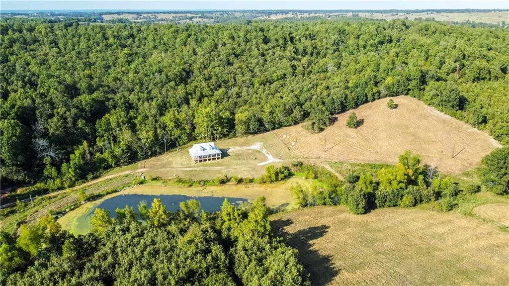 Ozark Mountain Home Hunting Retreat with Spring Fed Ponds For Sale in Searcy Co, Arkansas
