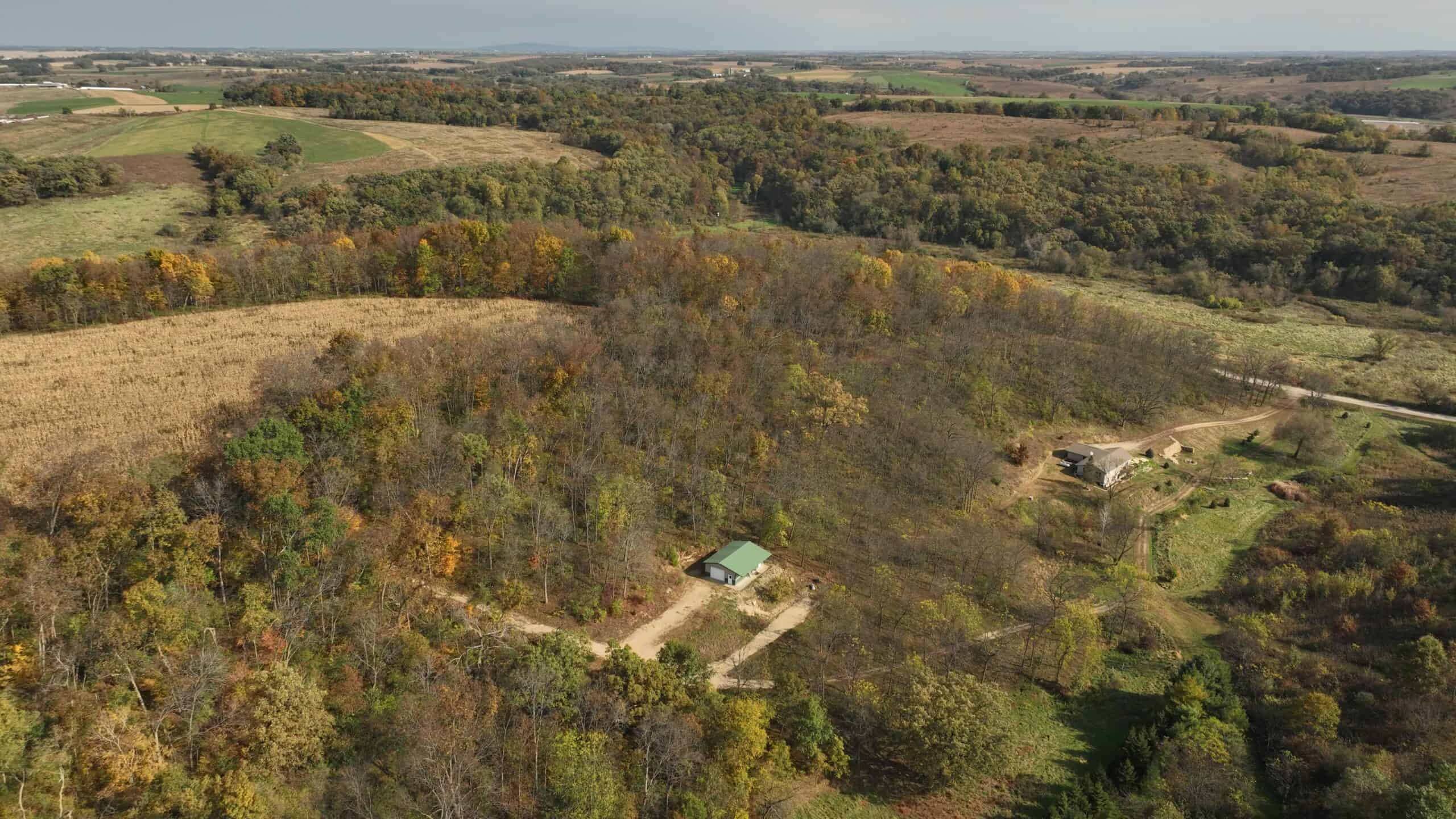 113-Acre Driftless Valley Estate for Sale in Lafayette County, Wisconsin