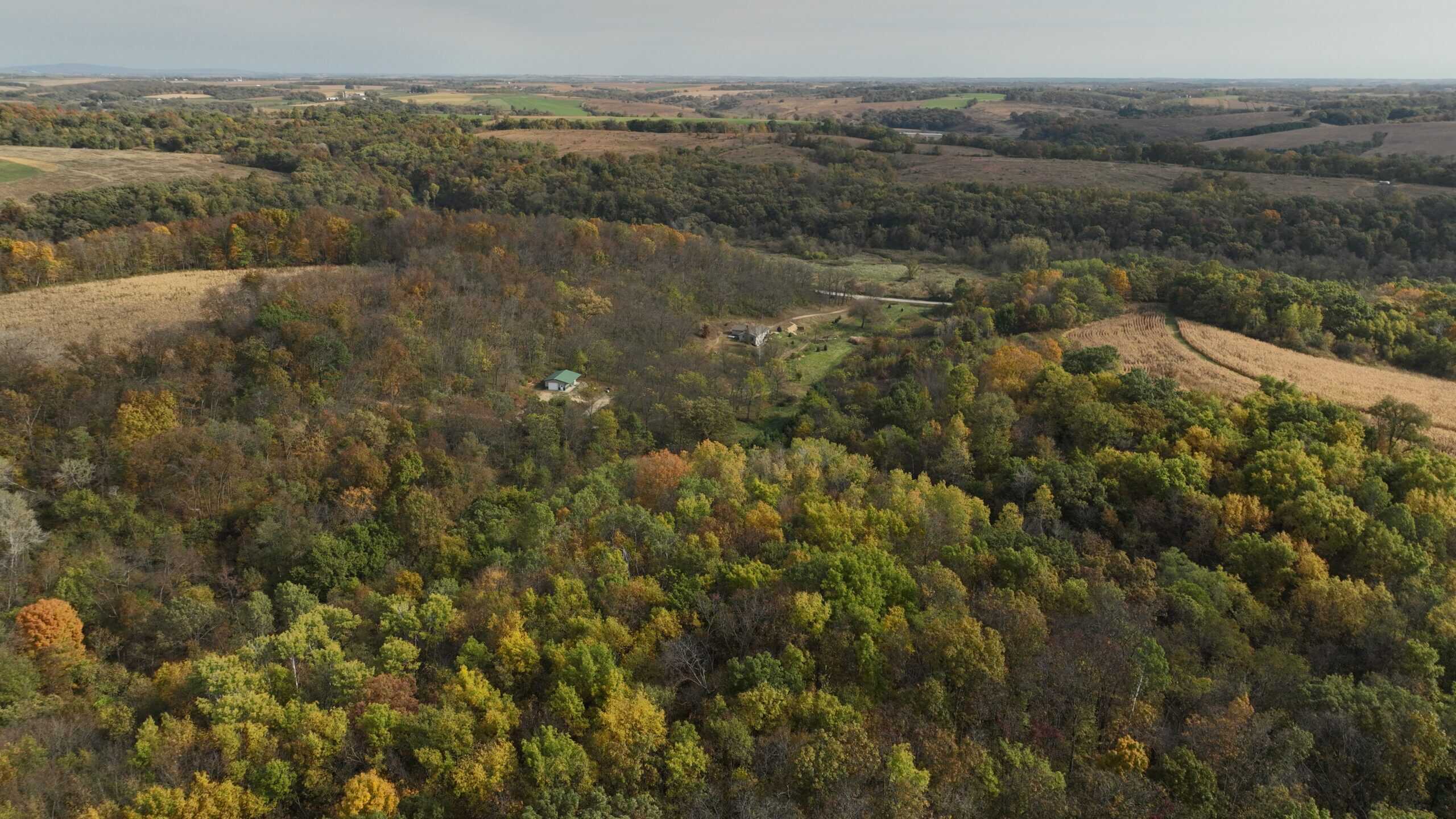 113-Acre Driftless Valley Estate for Sale in Lafayette County, Wisconsin