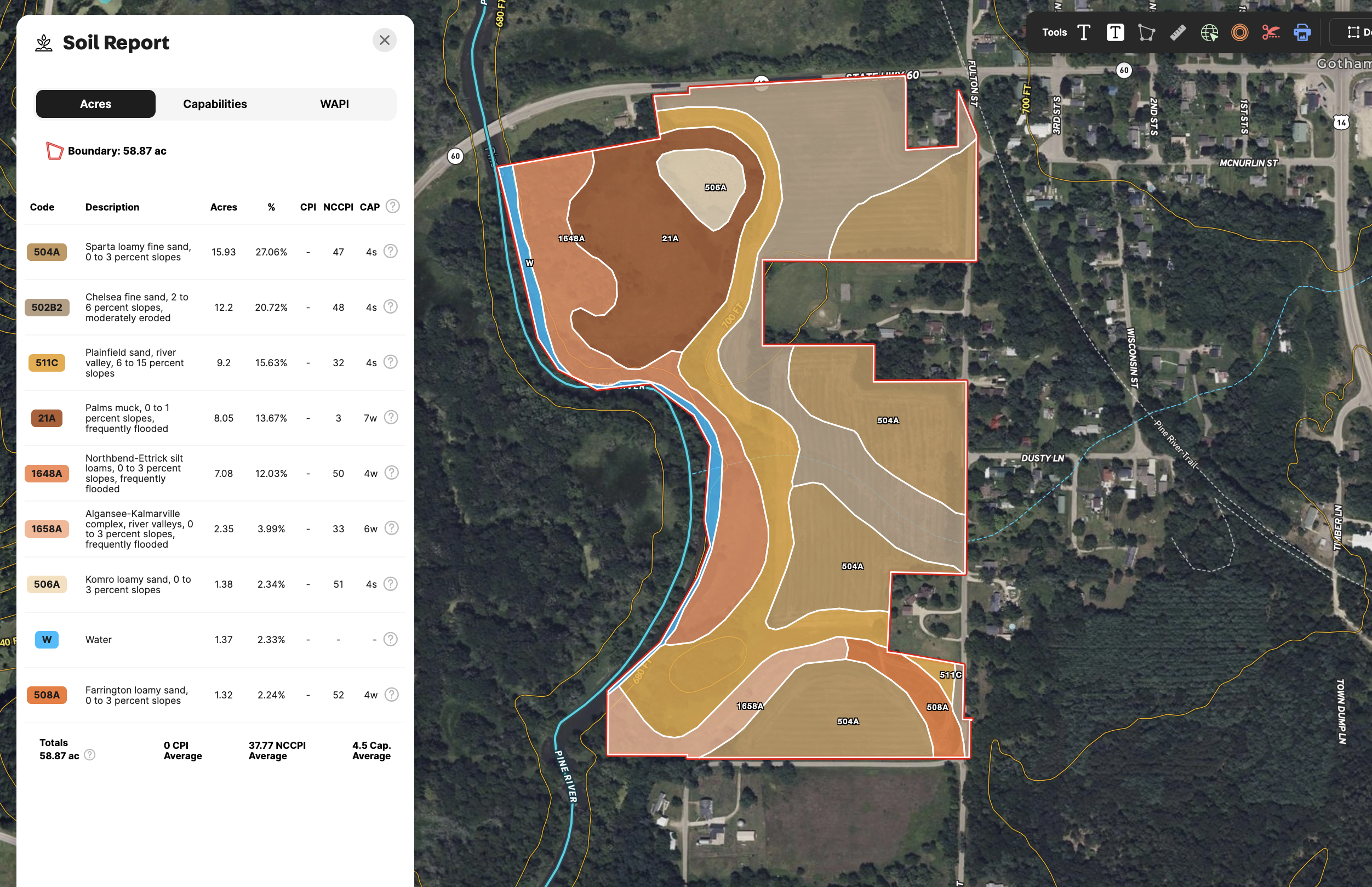 56.84 Acres of Driftless Region Recreational Paradise – Richland County, Wisconsin