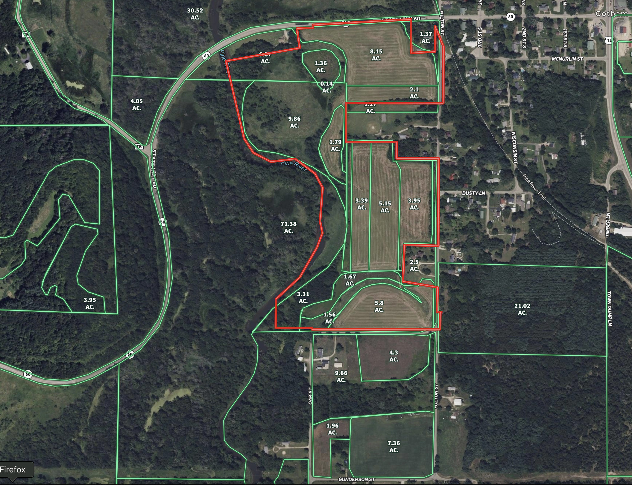 56.84 Acres of Driftless Region Recreational Paradise – Richland County, Wisconsin