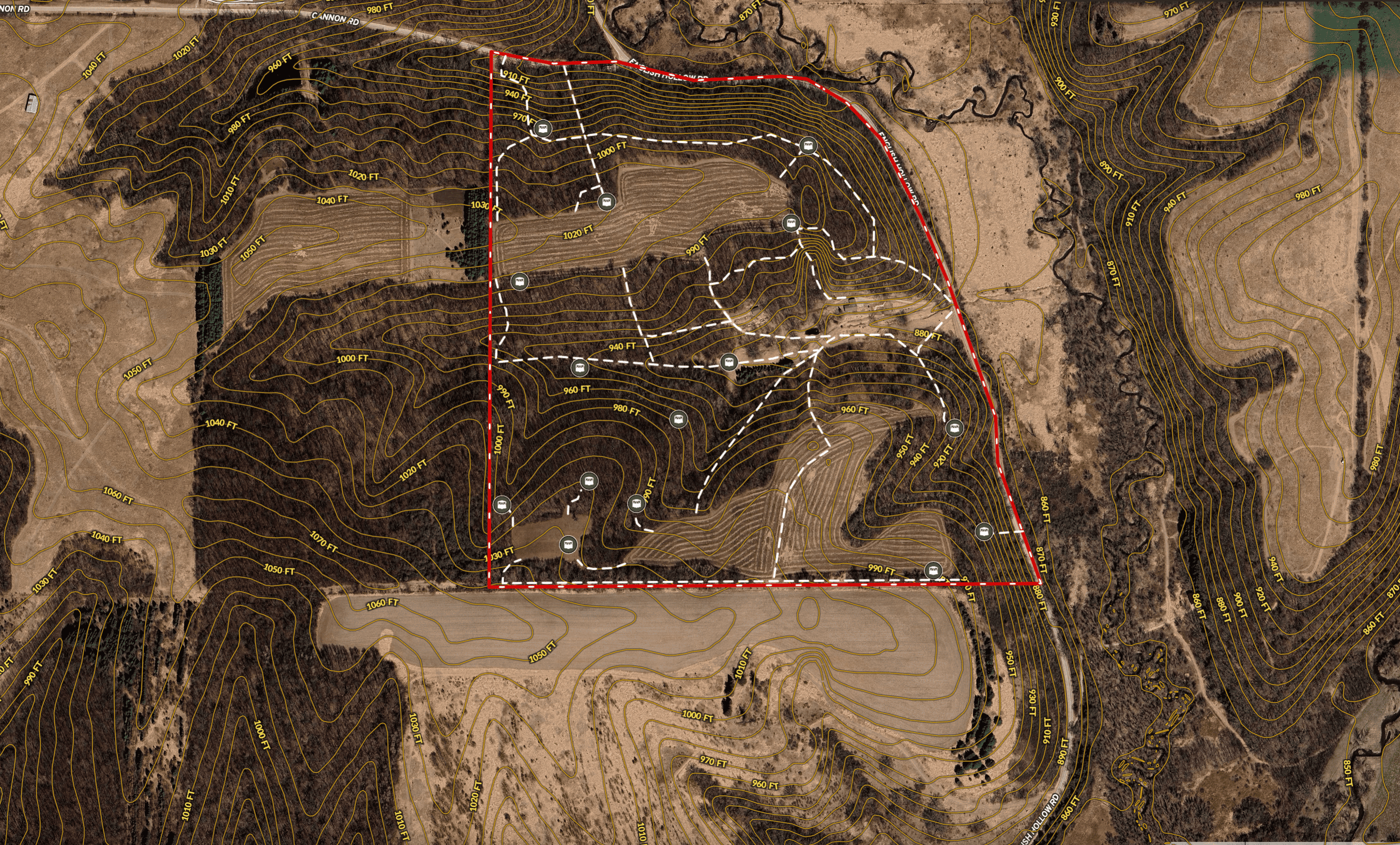 113-Acre Driftless Valley Estate for Sale in Lafayette County, Wisconsin
