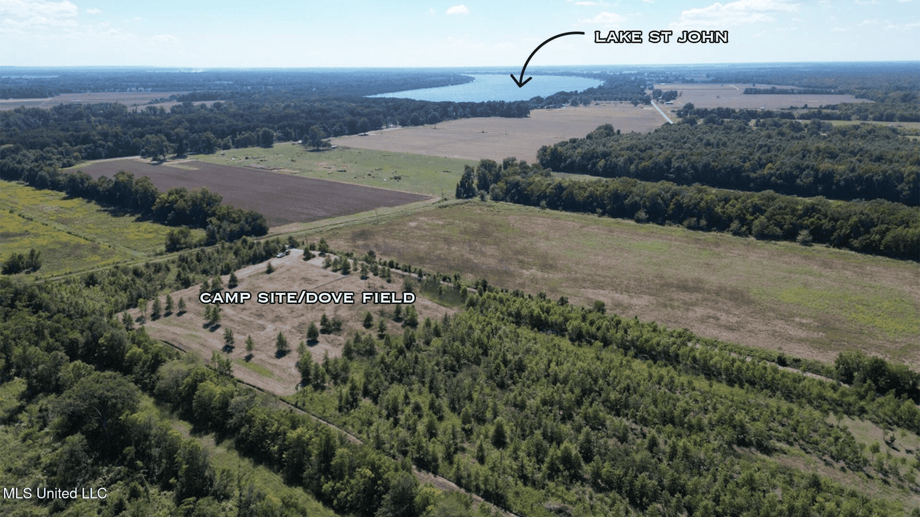 Tensas Parish Land Near Lake St. John – 80 Acres