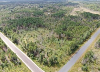 40-acre corner parcel in the Town of Monroe