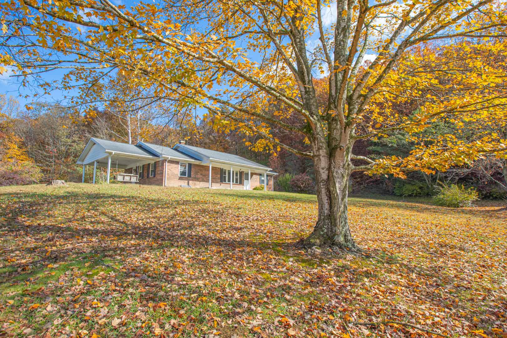 Liberty KY Country Home with Prime White-Tail Deer and Turkey Hunting Land