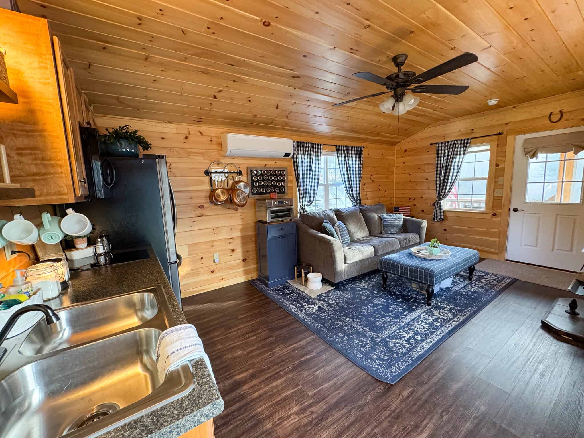 Off-Grid Maine Homestead with Dual Cabins, Solar Power & 49± Acres