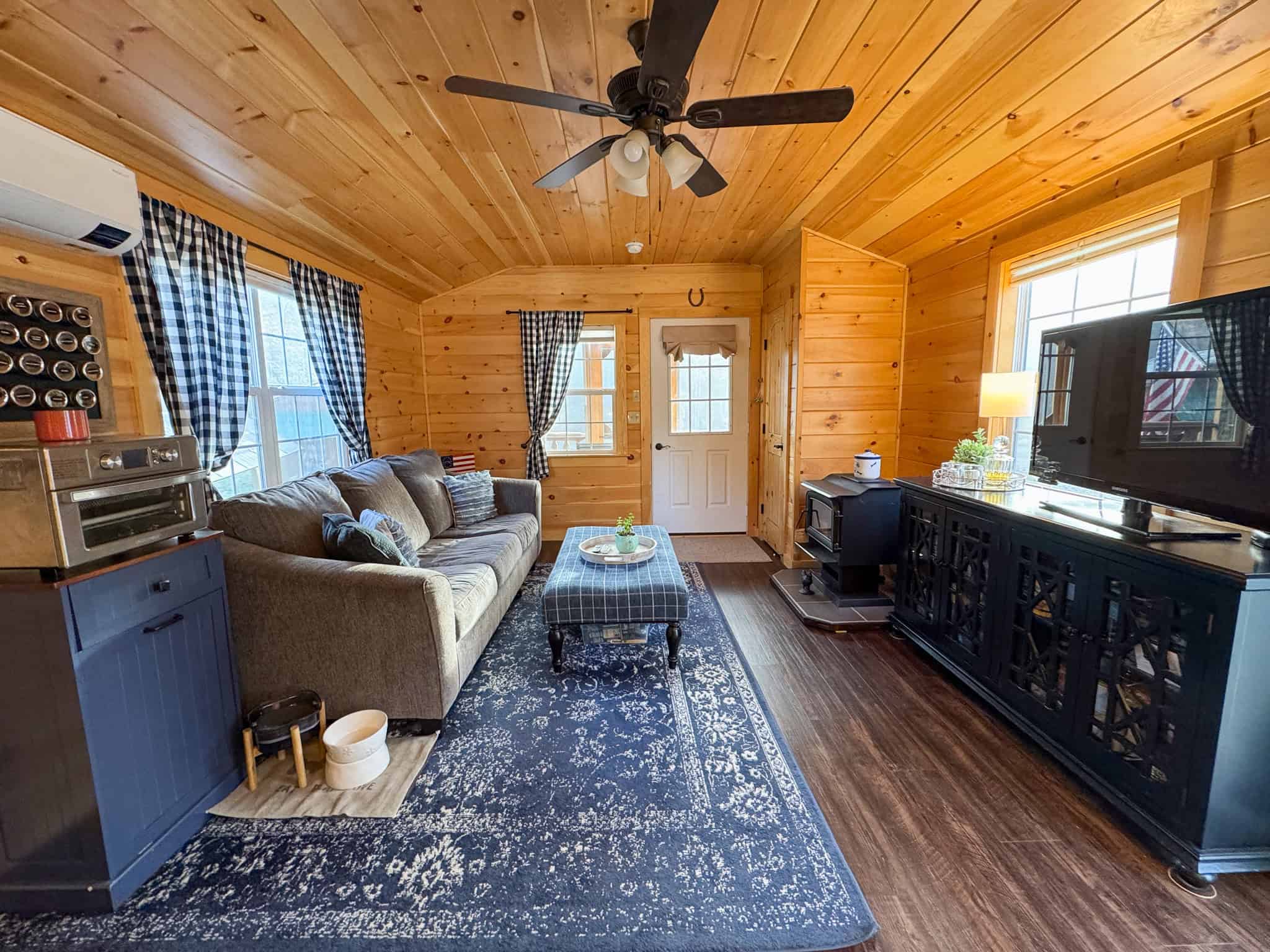 Off-Grid Maine Homestead with Dual Cabins, Solar Power & 49± Acres