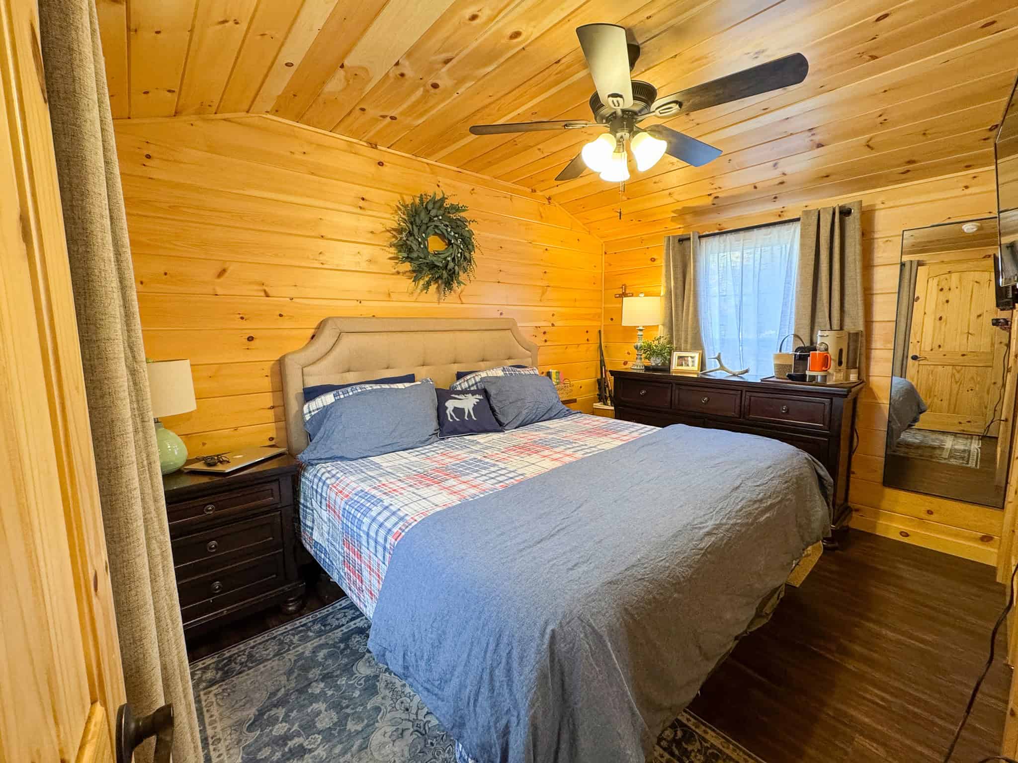 Off-Grid Maine Homestead with Dual Cabins, Solar Power & 49± Acres