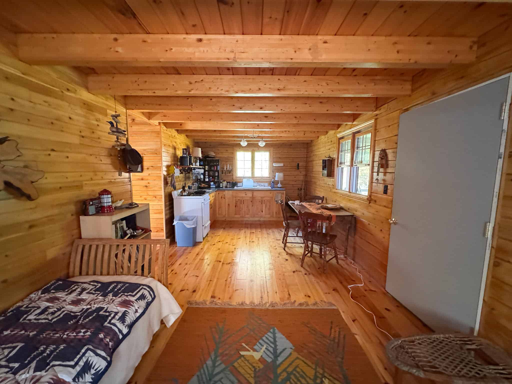 One of a Kind Off-grid Log Cabin Retreat