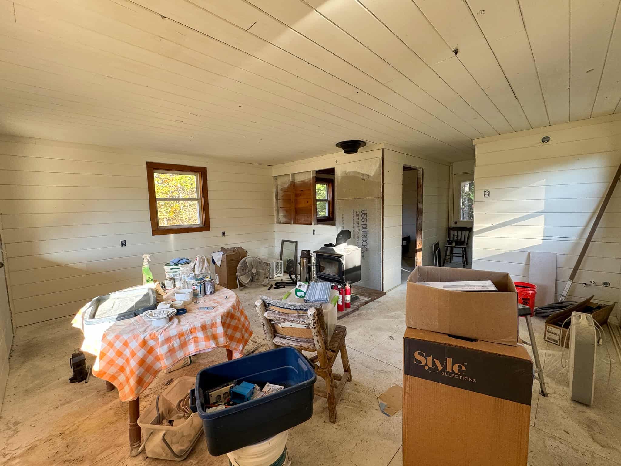 Off-Grid Maine Homestead with Dual Cabins, Solar Power & 49± Acres