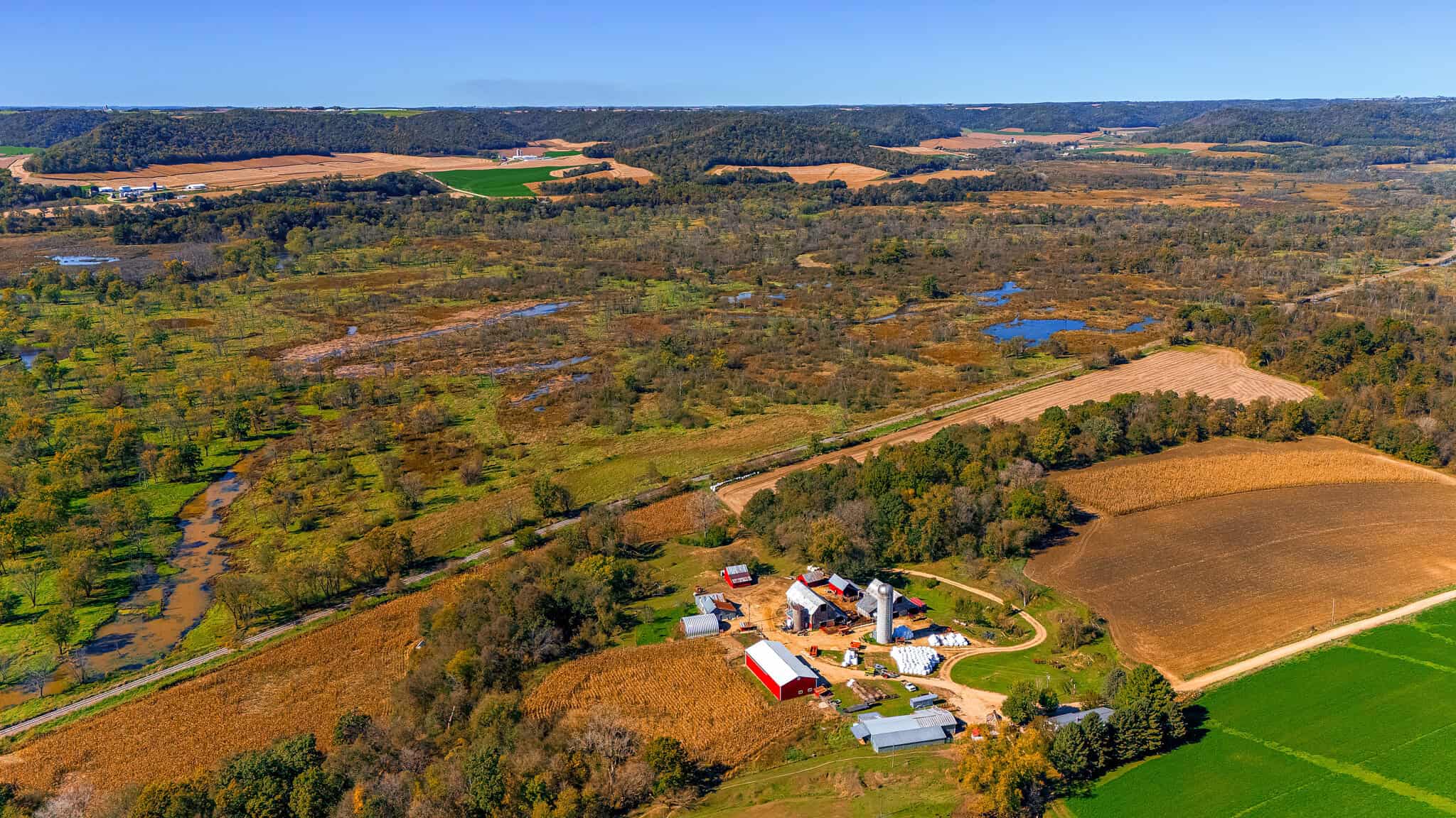 Trempealeau County Riverfront Hunting Land for Sale