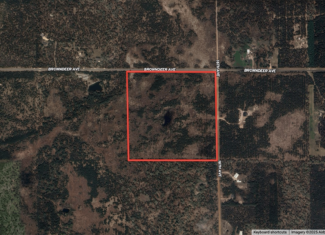 40-acre corner parcel in the Town of Monroe