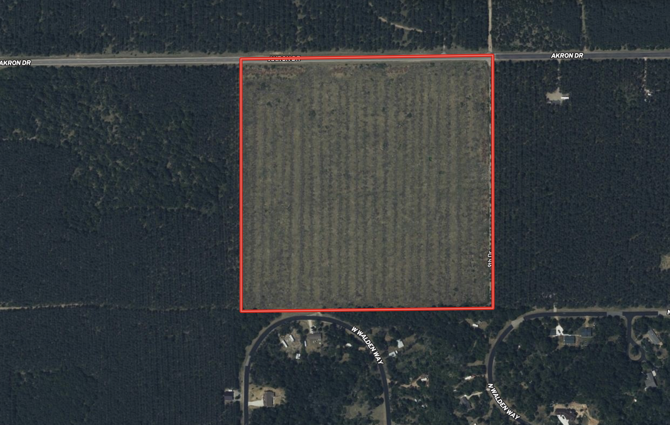 40-acre parcel in the Town of Rome, Adams County