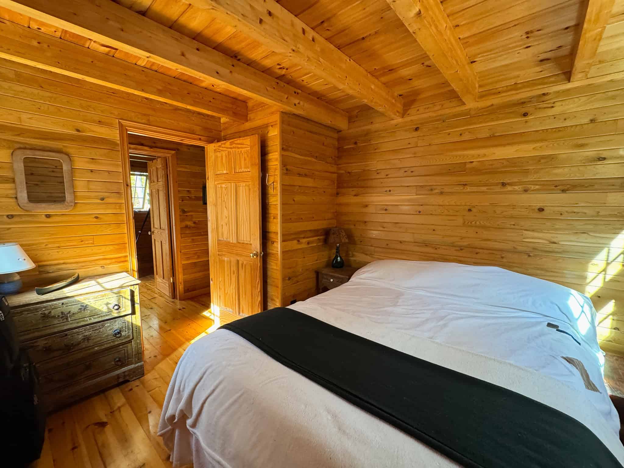 One of a Kind Off-grid Log Cabin Retreat