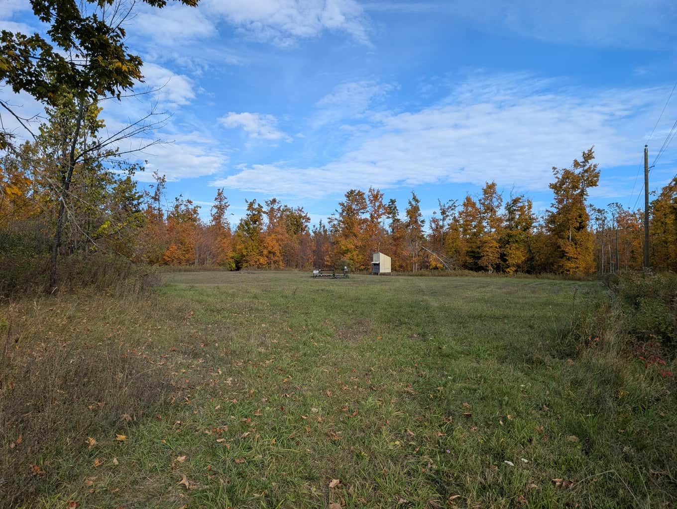 33+ Acre Hunting Camp with Cabin Near Gaylanta Lake, Atlanta MI
