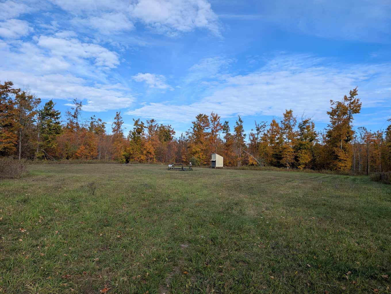 33+ Acre Hunting Camp with Cabin Near Gaylanta Lake, Atlanta MI