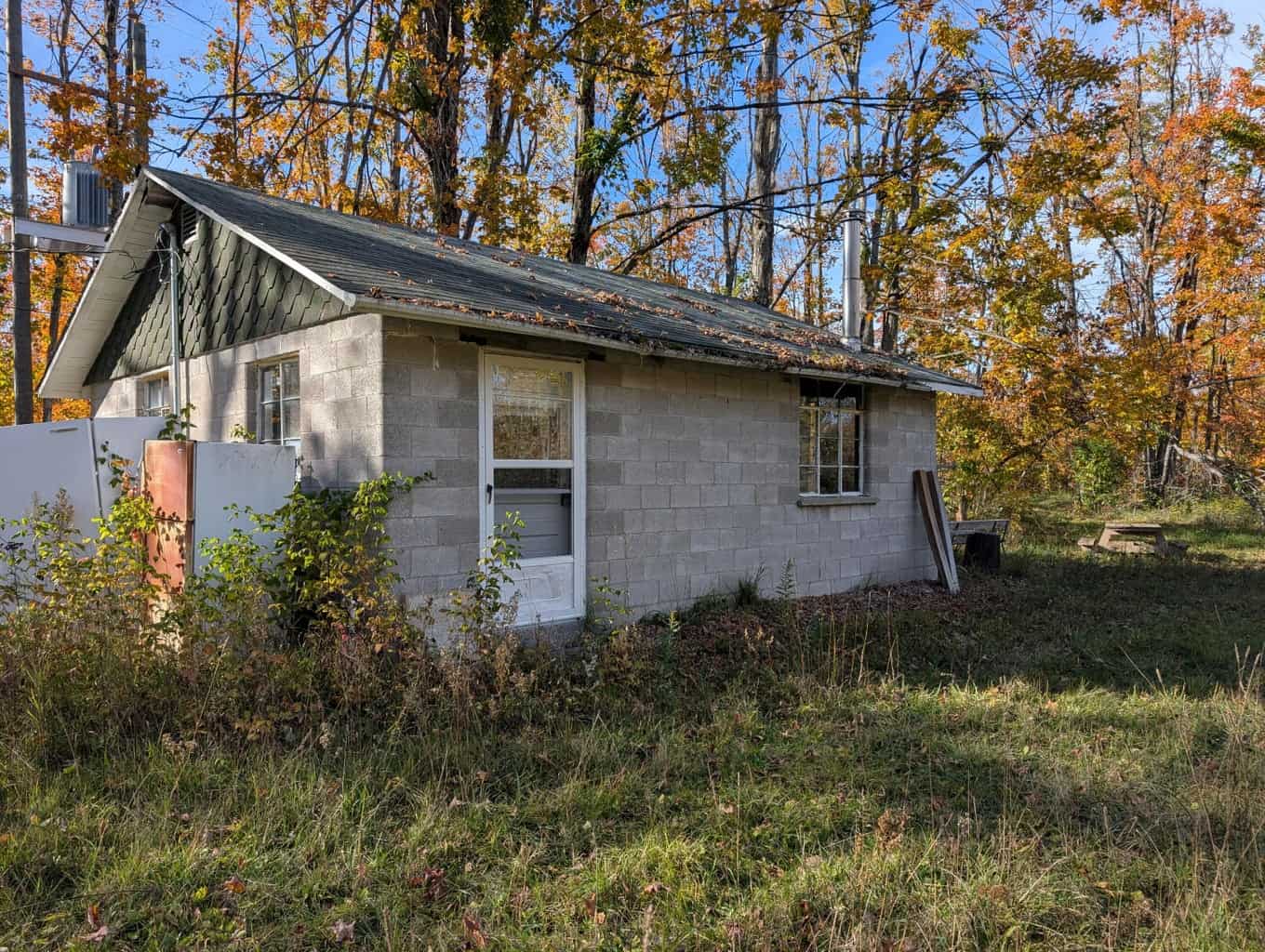 33+ Acre Hunting Camp with Cabin Near Gaylanta Lake, Atlanta MI