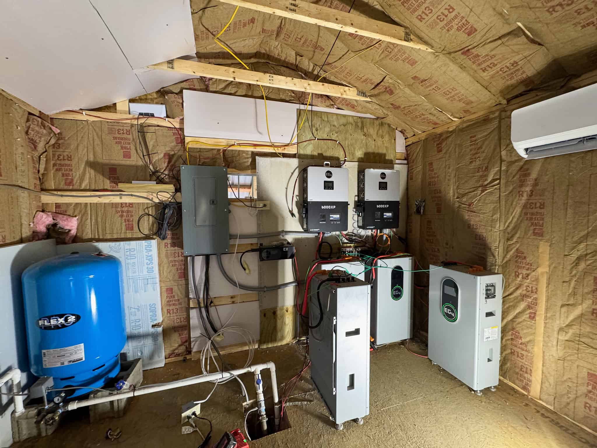 Off-Grid Maine Homestead with Dual Cabins, Solar Power & 49± Acres