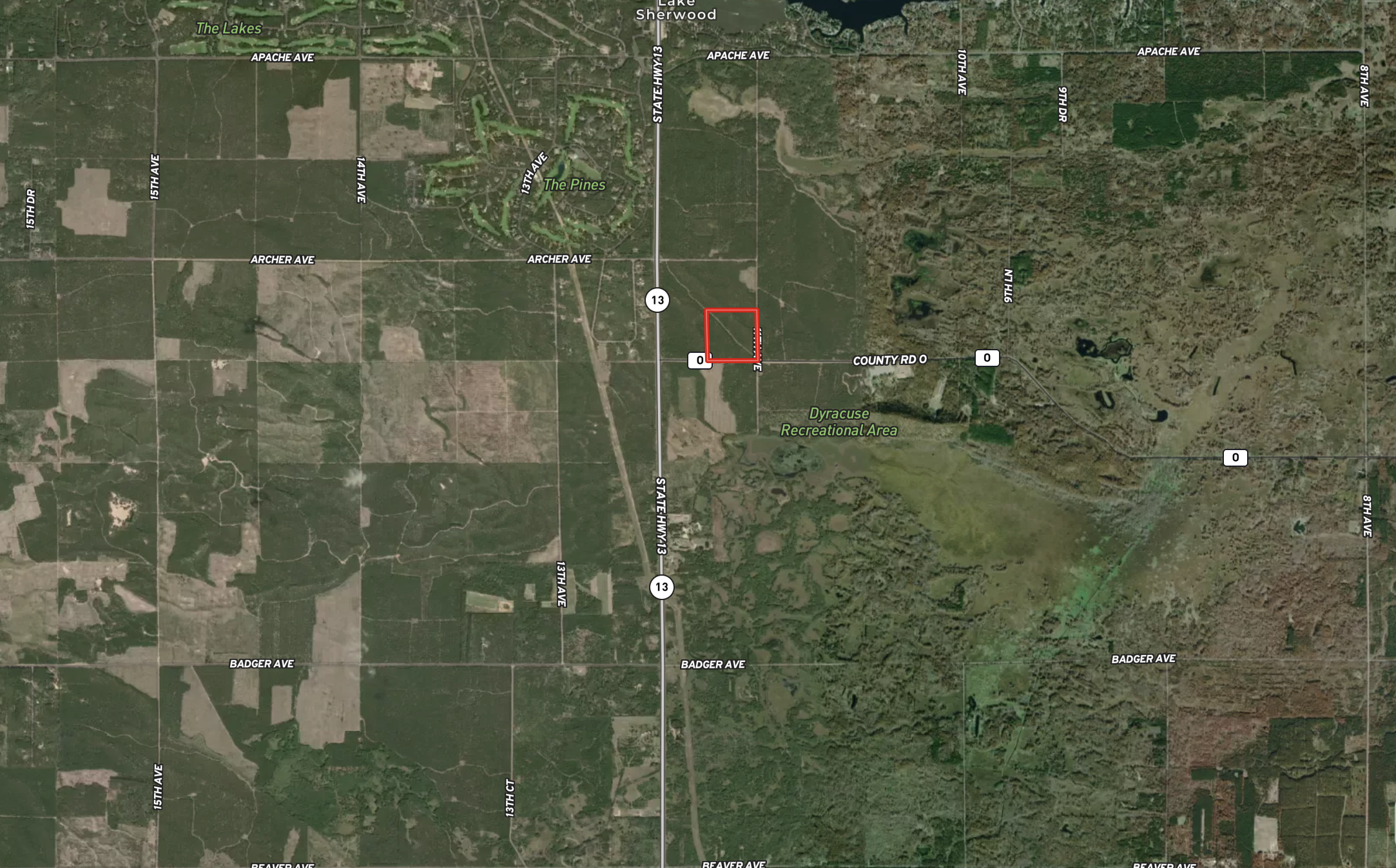 40-acre wooded parcel in the Town of Rome