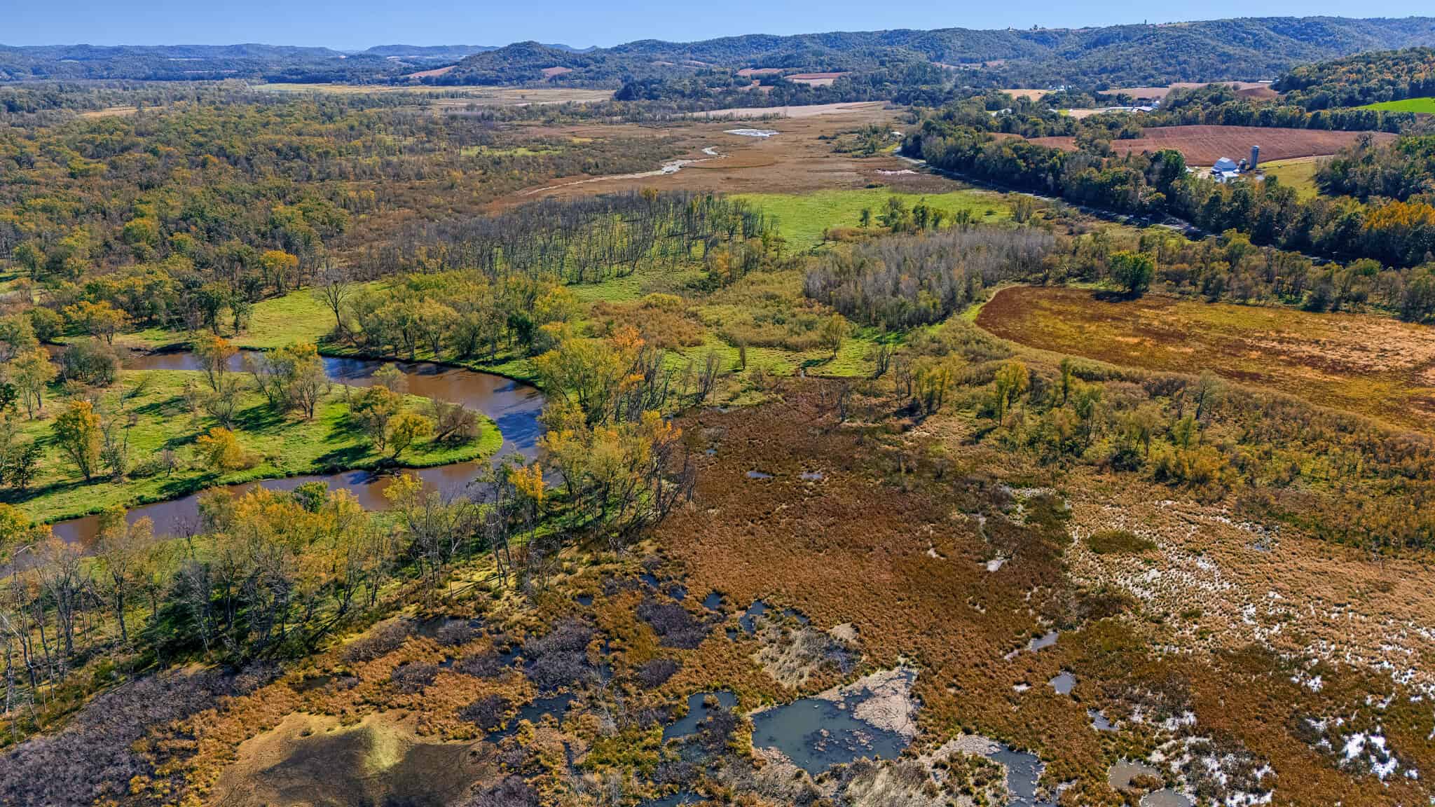 Trempealeau County Riverfront Hunting Land for Sale