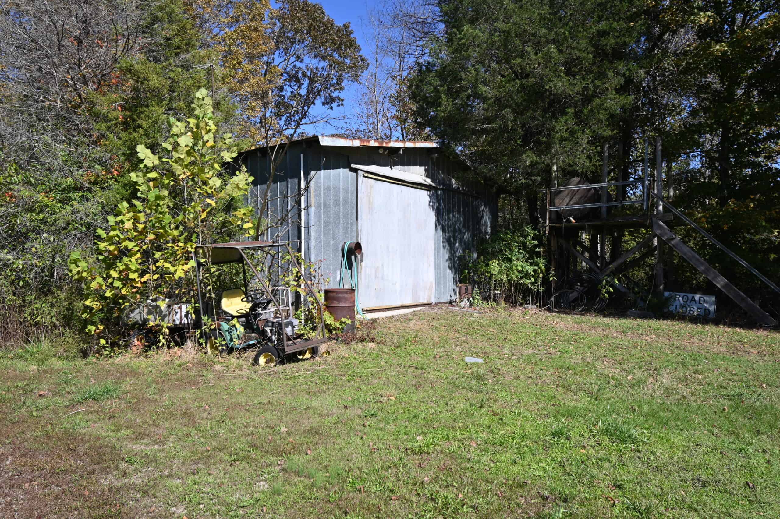 Hunting Land With Vintage Farm For Sale in Linden, Tennessee