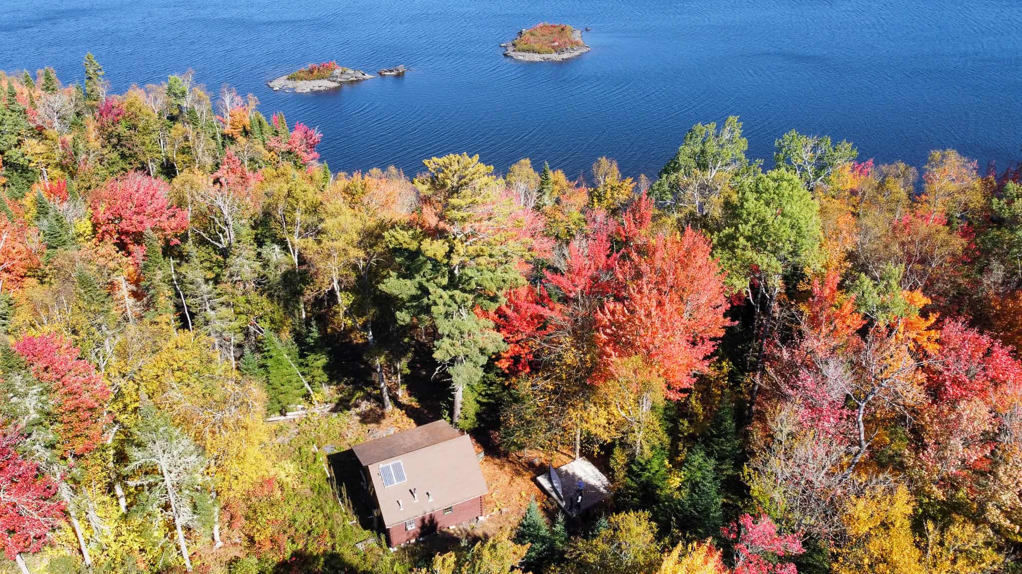 One of a Kind Off-grid Log Cabin Retreat