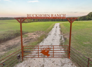 245.4 +\- acres with home in Cross Timbers MO