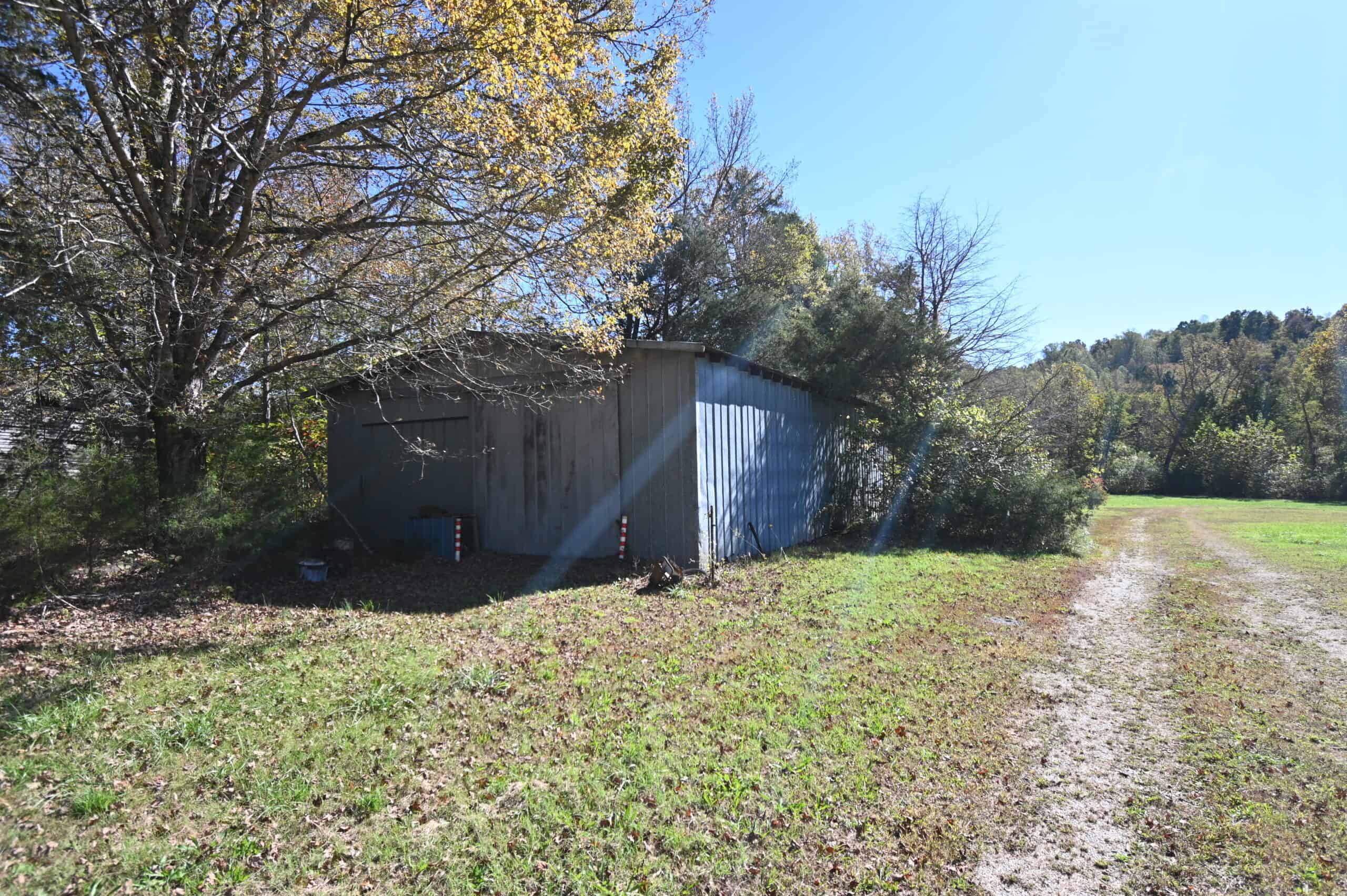 Hunting Land With Vintage Farm For Sale in Linden, Tennessee