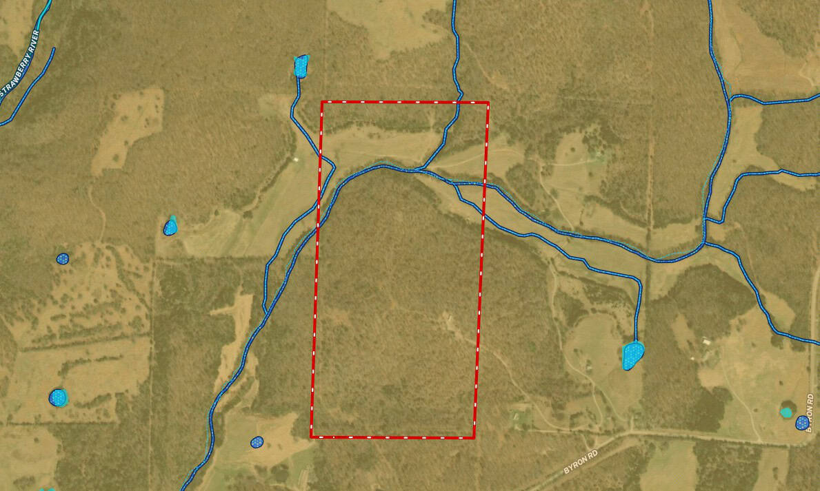 HUNTING LAND WITH SPRING CREEK AND CABIN FOR SALE IN ARKANSAS