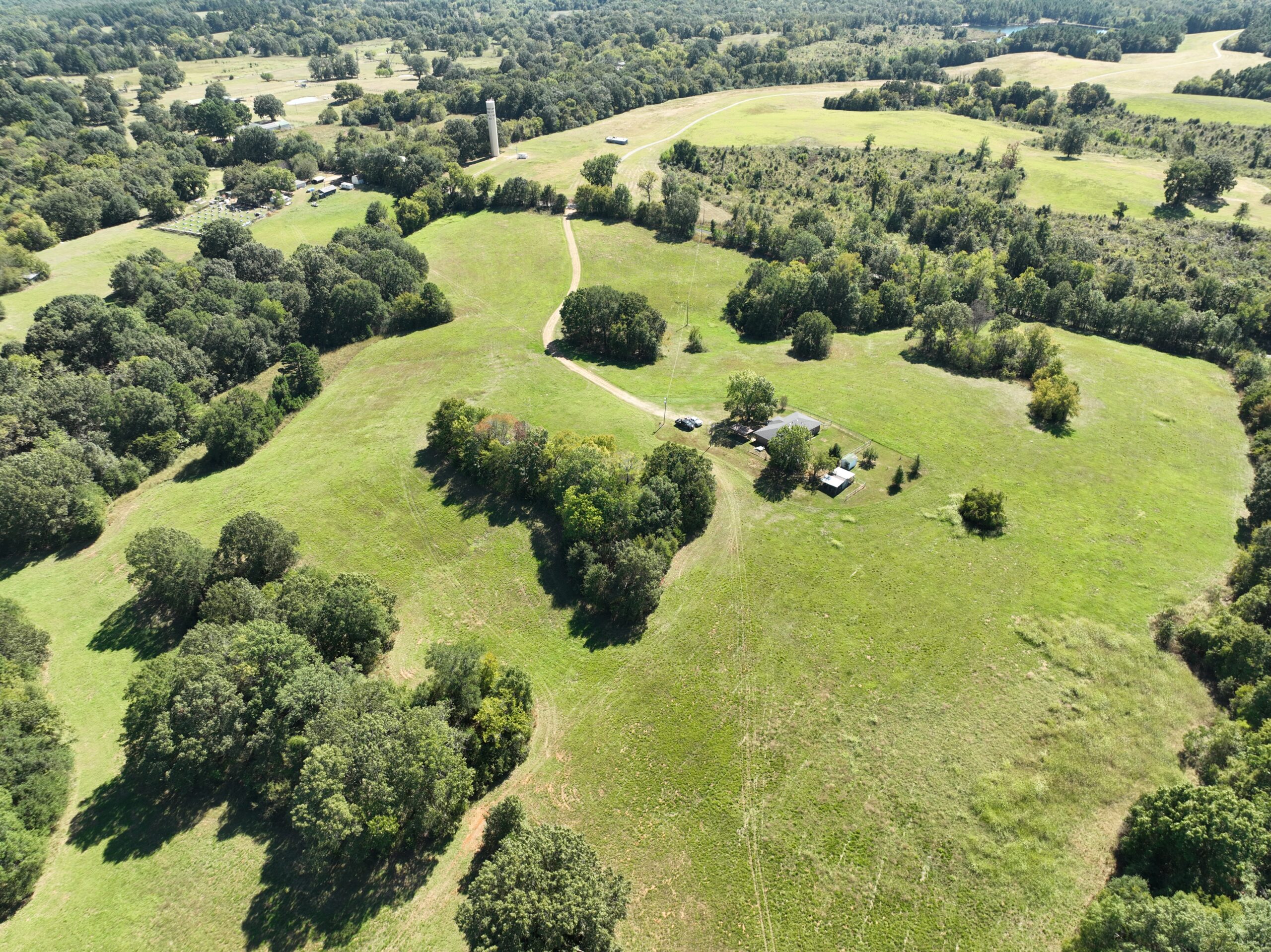 30 Acres with Remodeled Home – Rolling Hills & Productive Hay Land West of Hugo, Oklahoma