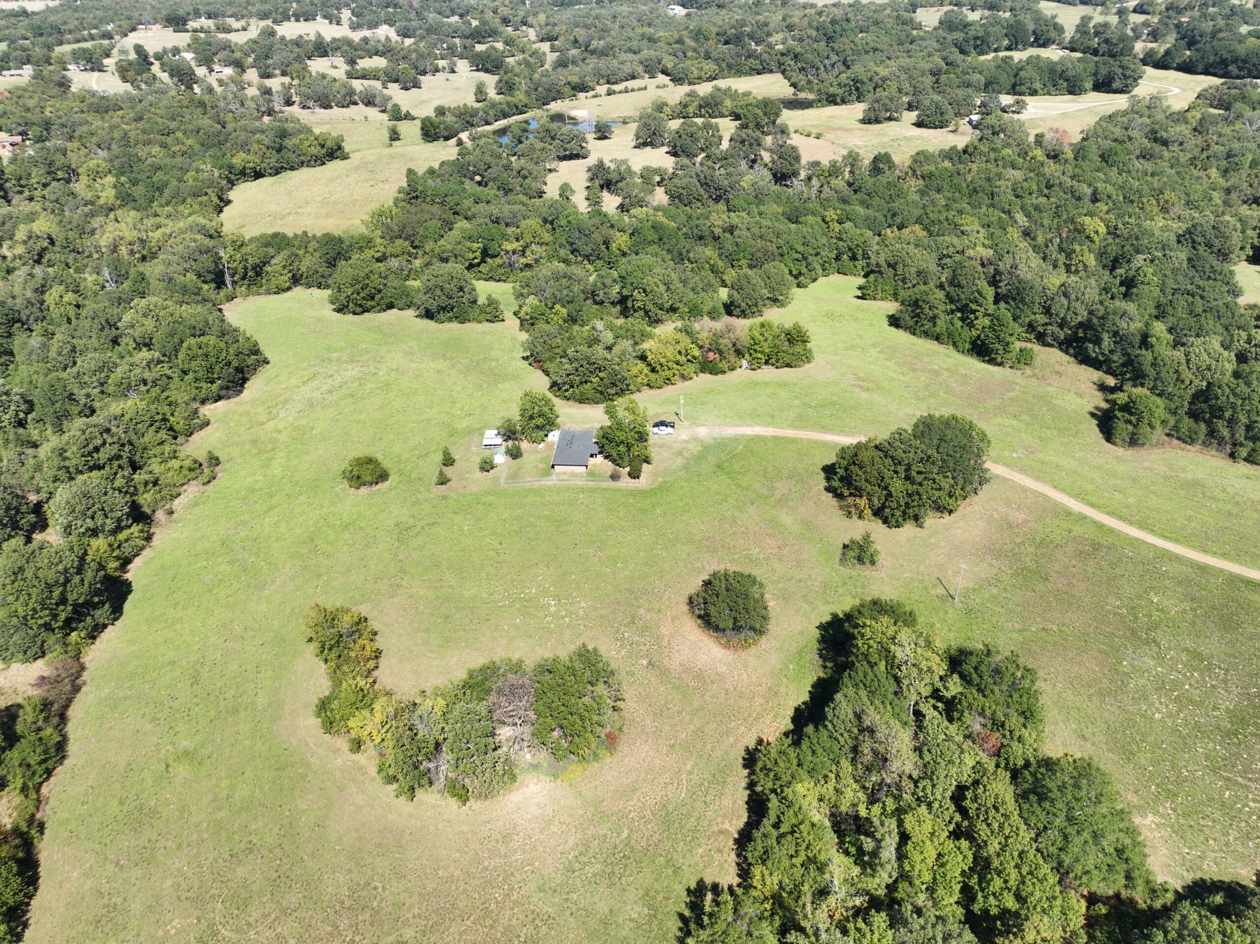 30 Acres with Remodeled Home – Rolling Hills & Productive Hay Land West of Hugo, Oklahoma
