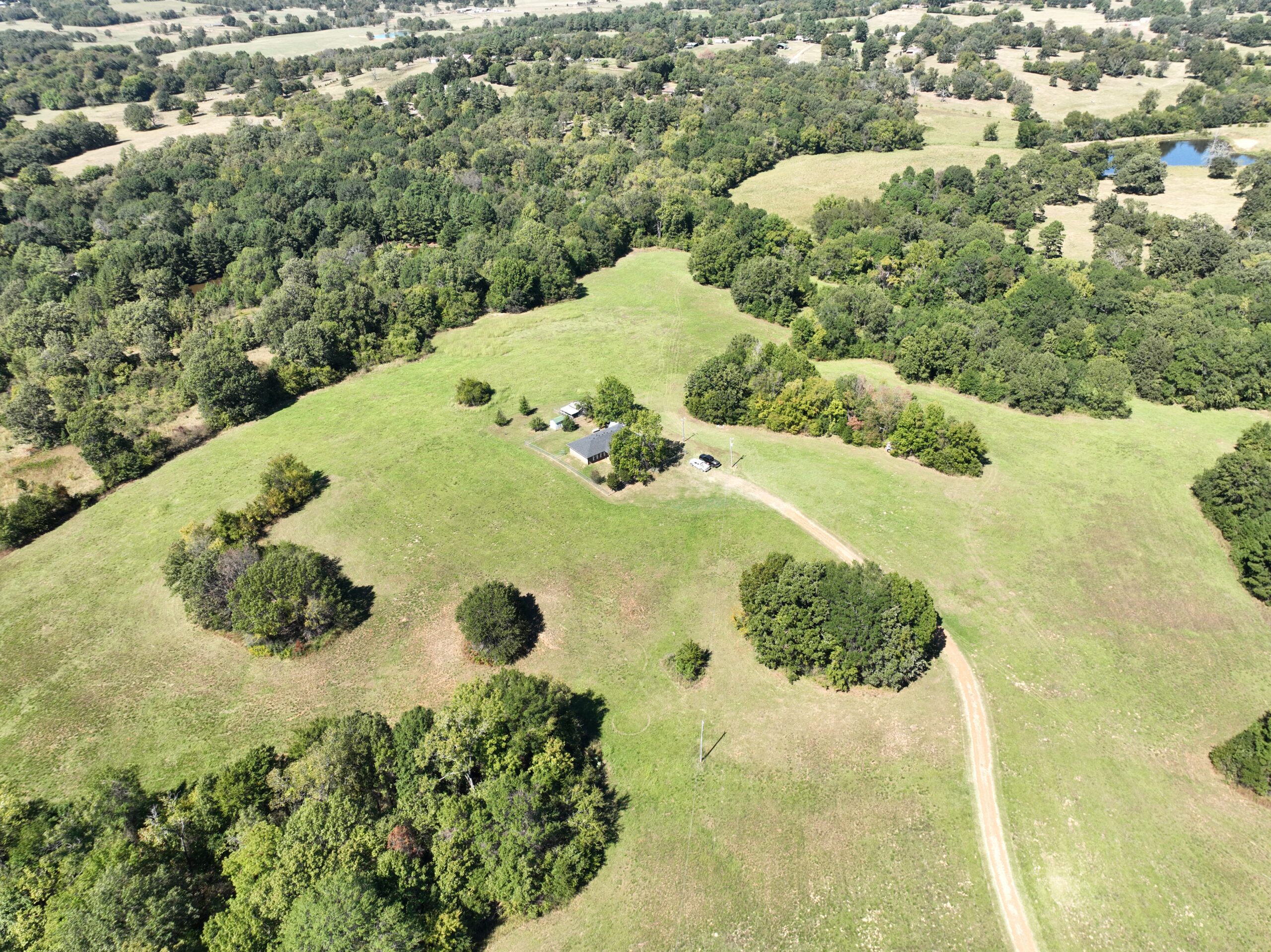 30 Acres with Remodeled Home – Rolling Hills & Productive Hay Land West of Hugo, Oklahoma