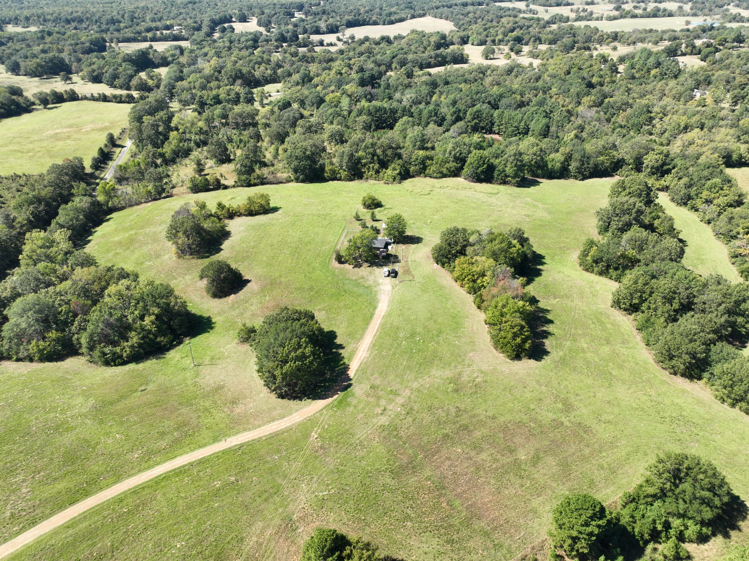 30 Acres with Remodeled Home – Rolling Hills & Productive Hay Land West of Hugo, Oklahoma