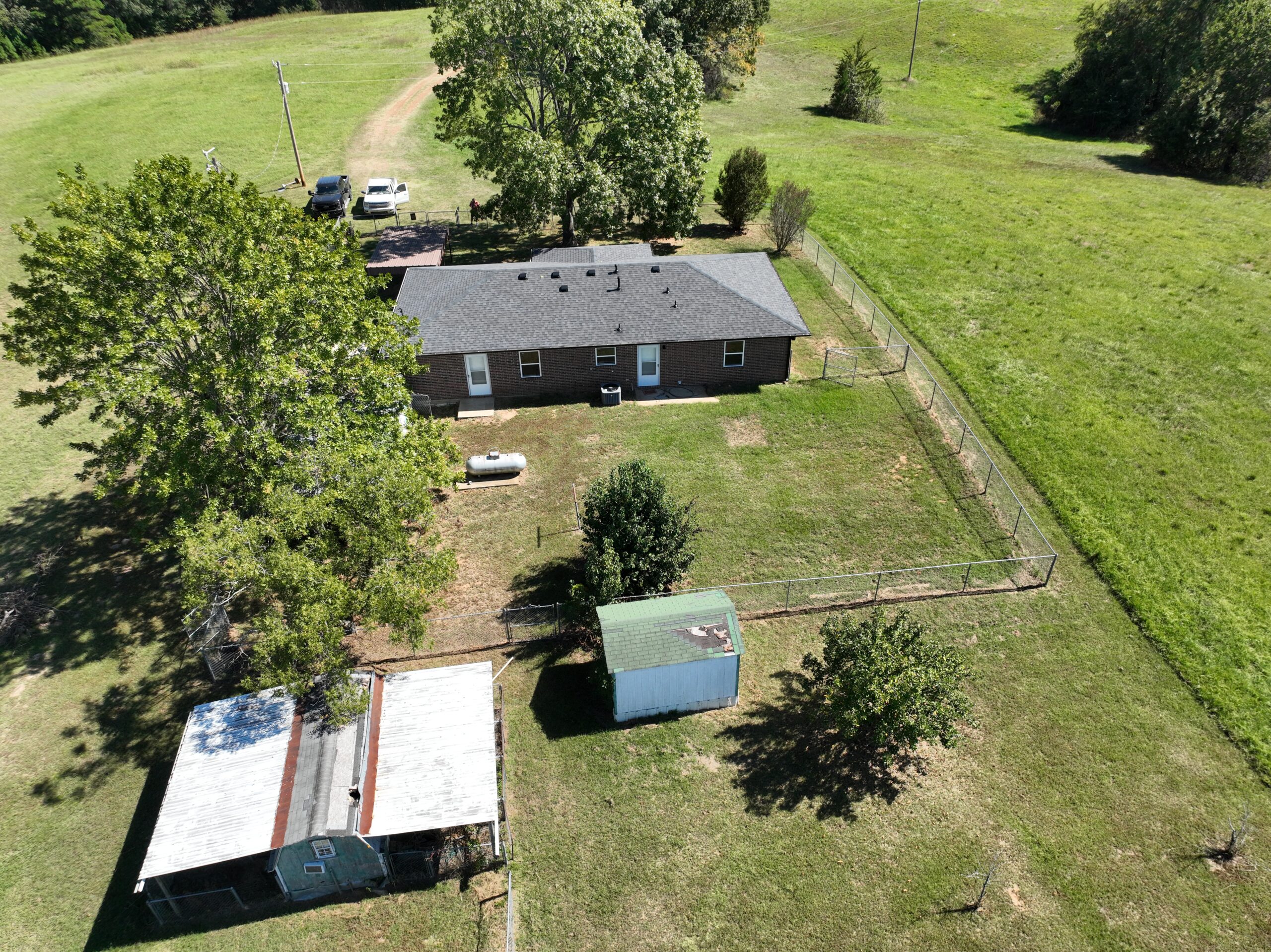 30 Acres with Remodeled Home – Rolling Hills & Productive Hay Land West of Hugo, Oklahoma