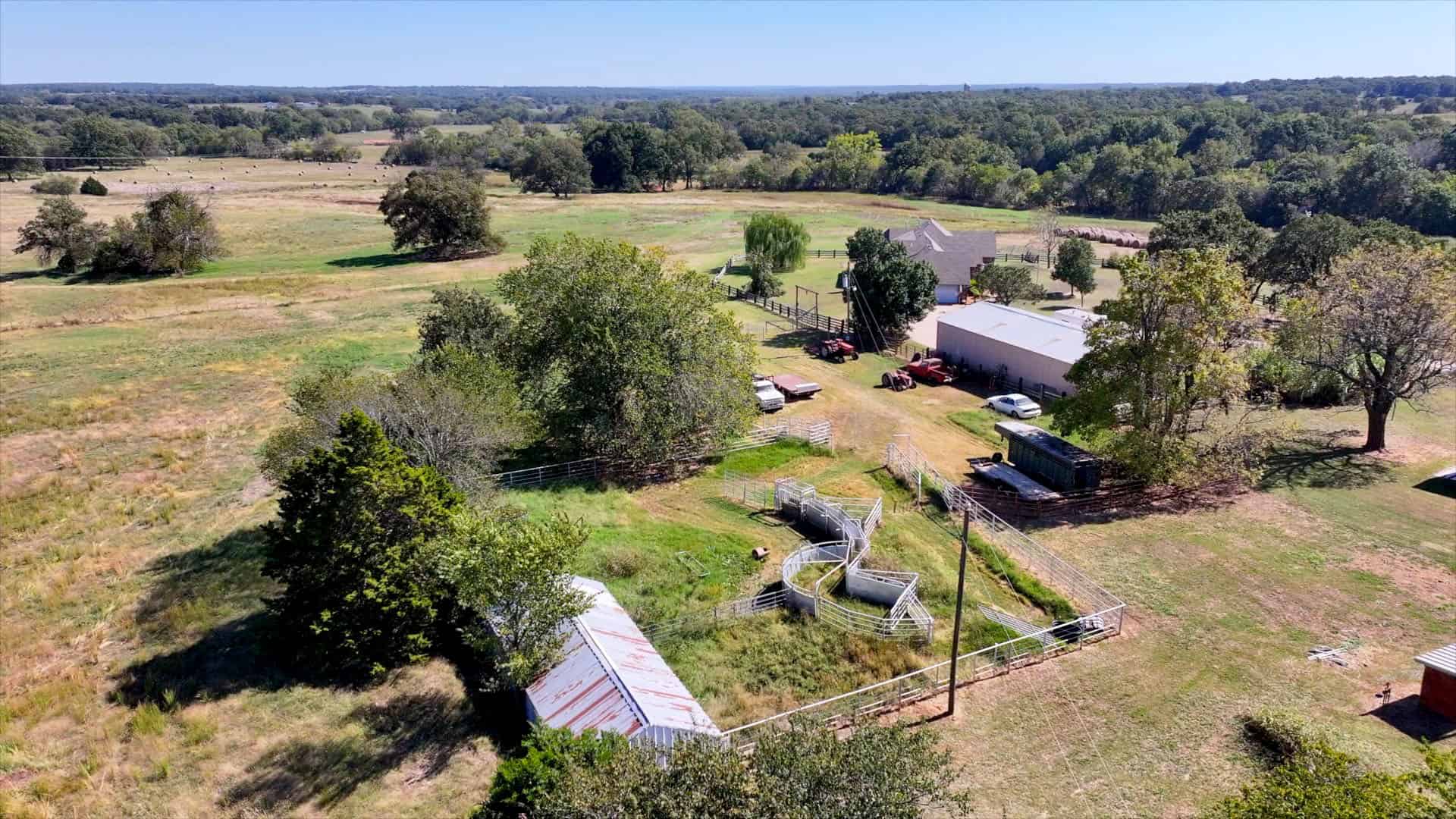 NO RESERVE AUCTION – Prime Oklahoma Ranch Land & Home on HWY 177