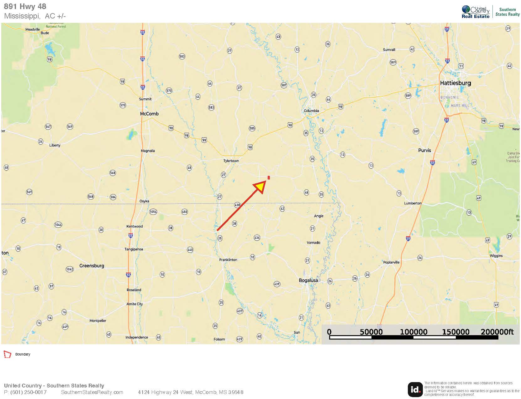 80 Acres in Walthall County