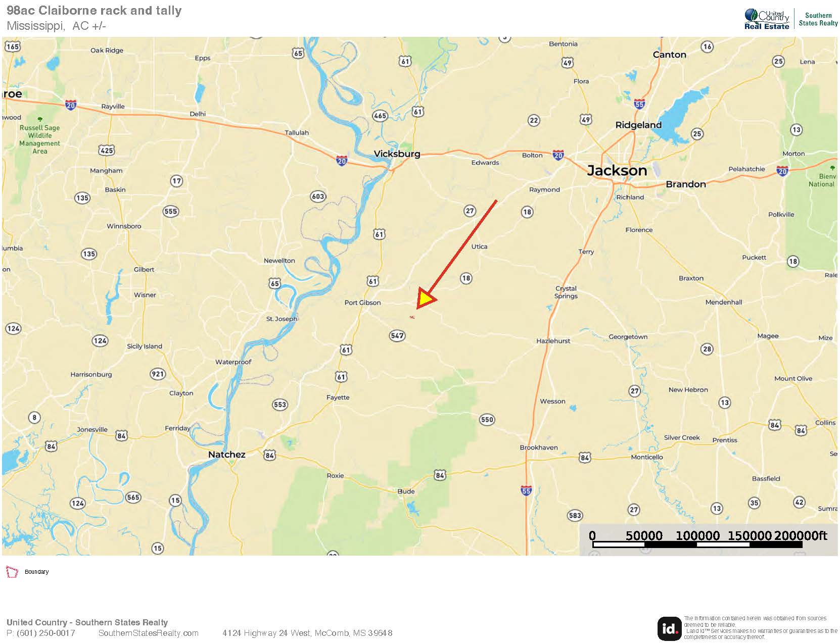 Hunting Land in Claiborne County, MS – The Sawmill 98