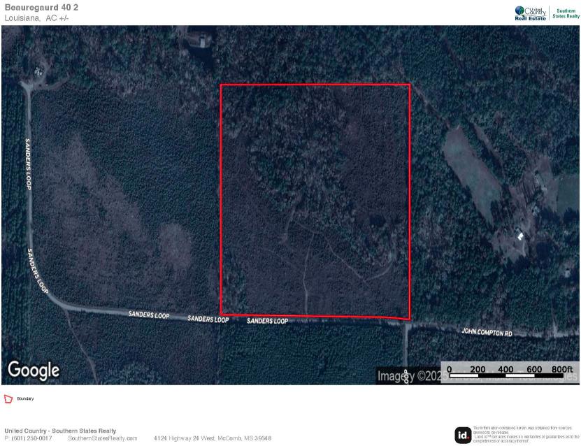 40 Acres Beauregaurd Parish LA