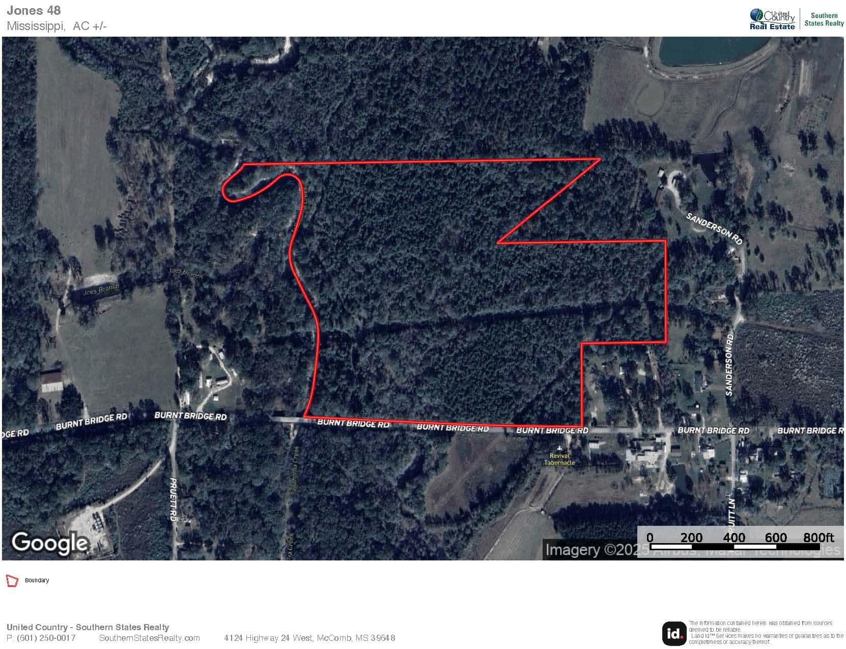 48 Acres for Sale in Jones County, MS Ellisvillle, MS