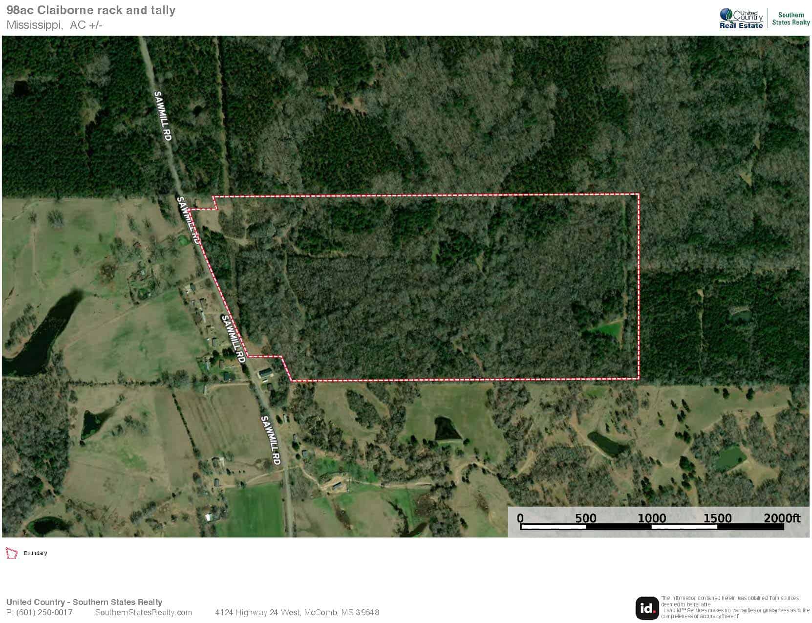 Hunting Land in Claiborne County, MS – The Sawmill 98