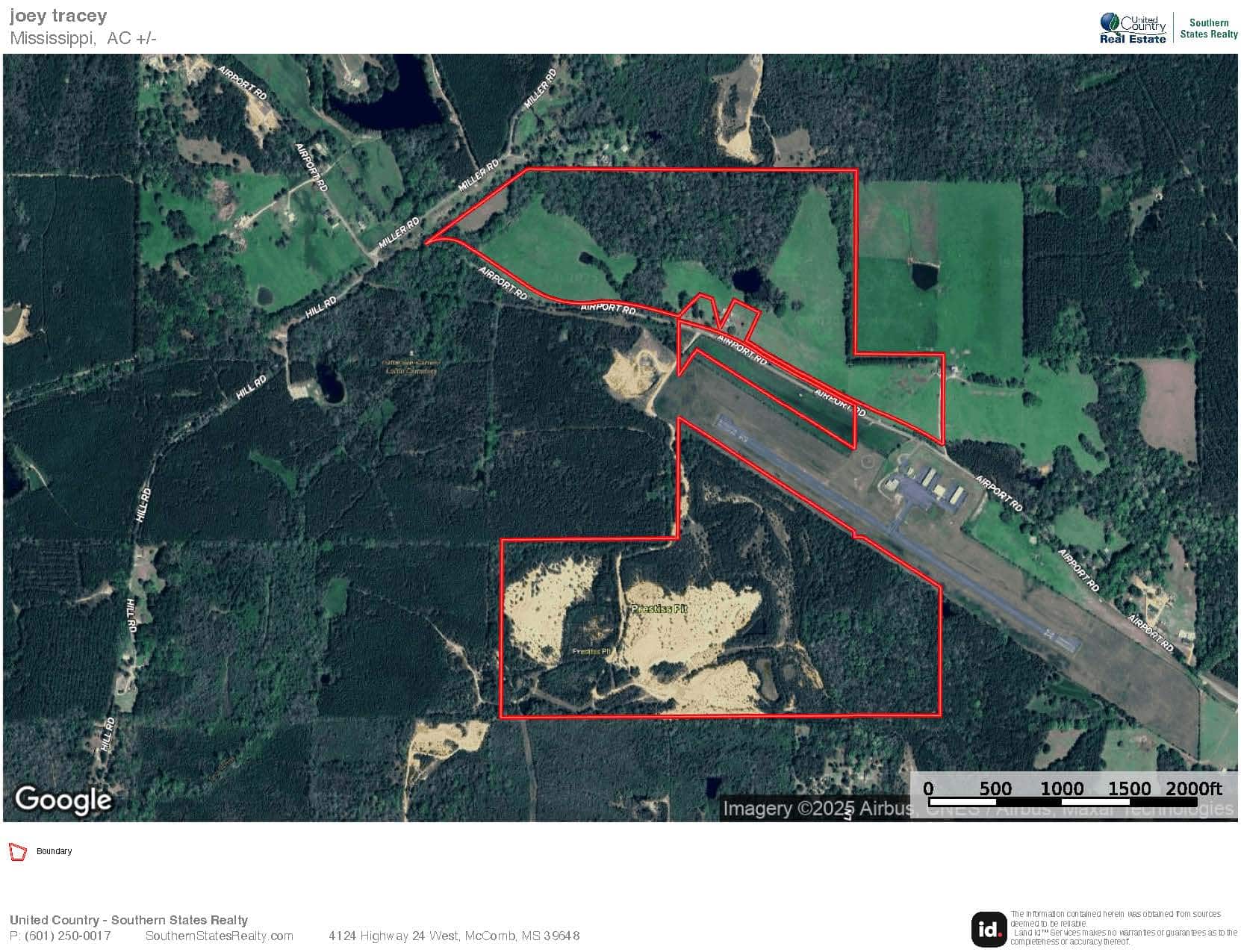 Prentiss MS Pasture Land for sale