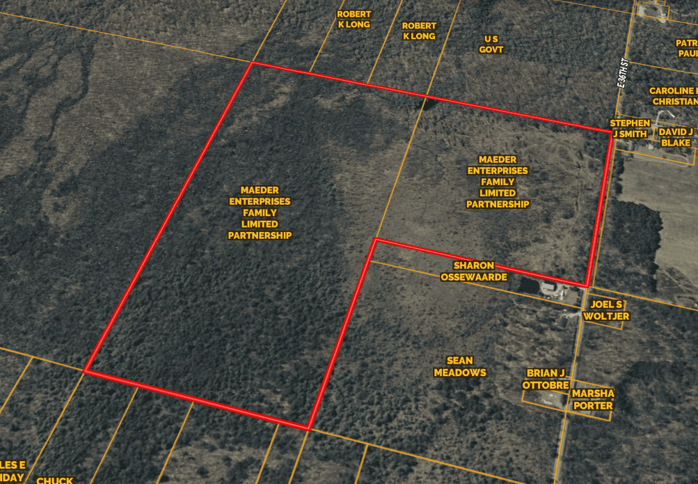 Hunting land for sale in Newaygo County Michigan