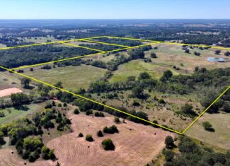 NO RESERVE AUCTION – Prime Oklahoma Ranch Land & Home on HWY 177