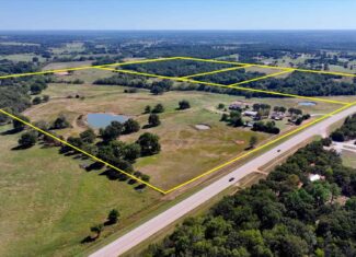 NO RESERVE AUCTION – Prime Oklahoma Ranch Land & Home on HWY 177